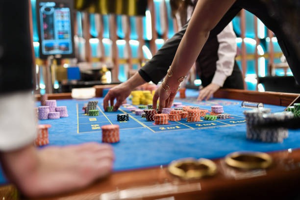 Baccarat settlement screen showing banker win